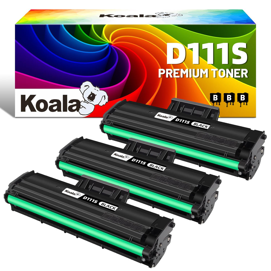 Koala Kompatibel Tonerkartusche Ersatz für Samsung 111S MLT-D111S für Xpress M2070 M2070FW M2026W M2