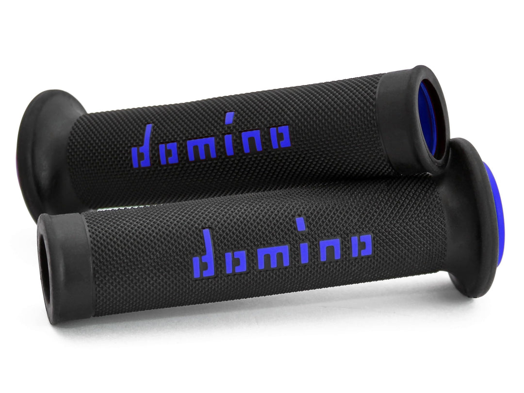 Handvatset Domino A010 Road zwart/blauw (open)