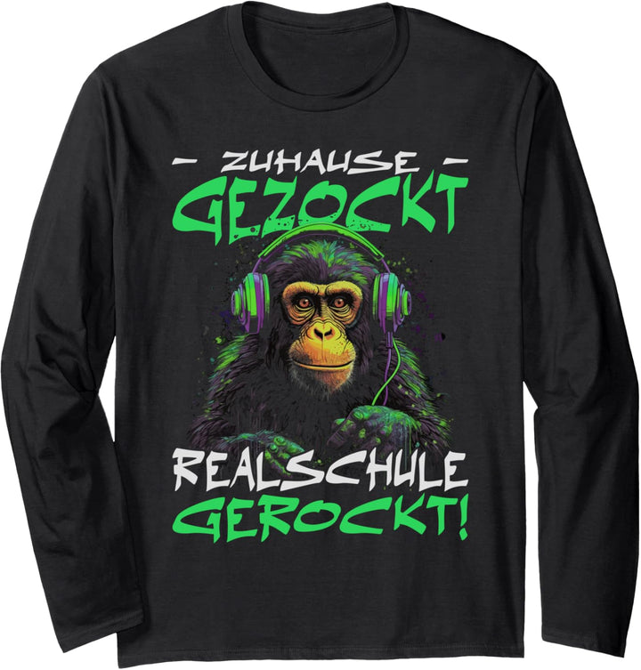 Abschlussklasse 2023 | Realschulabschluss gerockt Langarmshirt