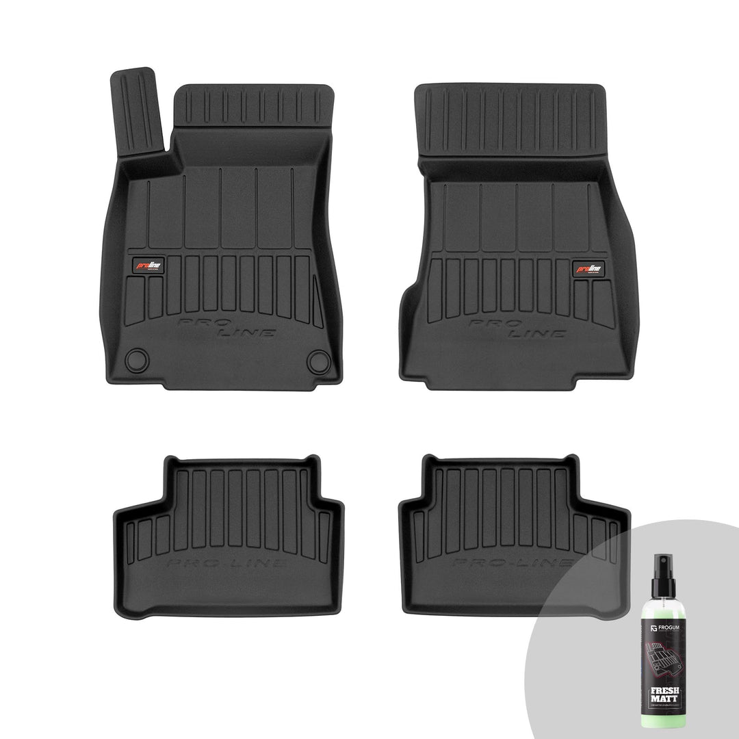 FROGUM ProLine 3D Gummimatten Exklusiven Auto Fussmatten Autofussmatten für Mercedes-Benz B-Klasse W