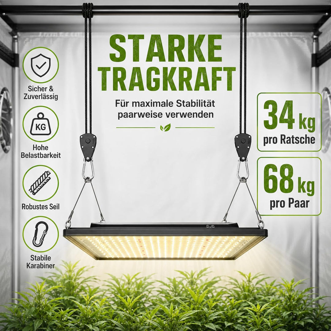 12 Stück 1/8 Zoll Ratchet Hanger, Seilzug Seilratsche mit Haken, Einstellbare Seil Seilhaken Ratsche