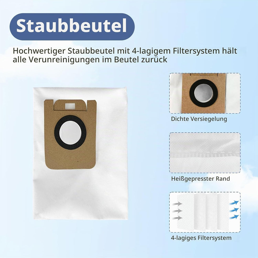 Liveryde Ersatzteile Kompatibel mit Dreame D10 Plus, Z10 Pro, L10 Plus Roboterstaubsauger zubehör, 1