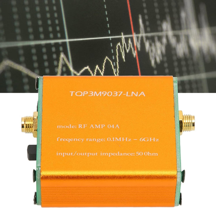 Rauscharmer 0,1 MHz 6 GHz Verstärker, 20 dB LNA Verstärker mit Hoher Verstärkung für Kurzwelle, UKW