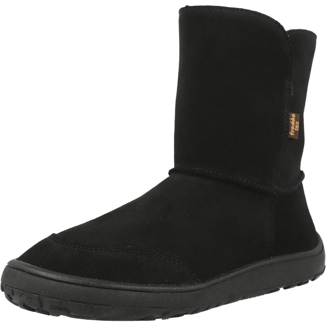 Froddo G3160207 Kids Stiefel aus Veloursleder 29 EU Schwarz, 29 EU Schwarz