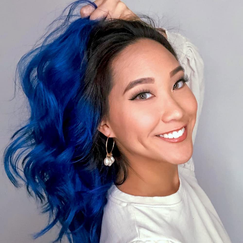 Manic Panic Shocking Blue Classic Creme, Vegan, Cruelty Free, Semi Permanent Hair Dye 2 x 118ml Shoc