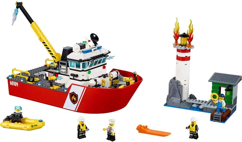 LEGO City 60109 - Feuerwehrschiff