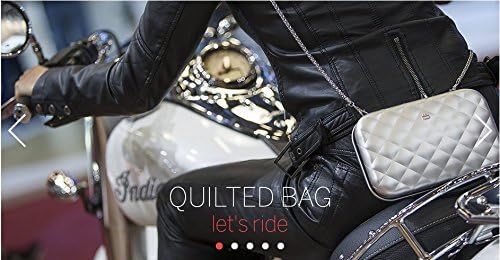 ÖGON Smart Wallets - Quilted Lady Bag - Capacité jusqu'à 15 Cartes + Passeport + pièces + Billets -