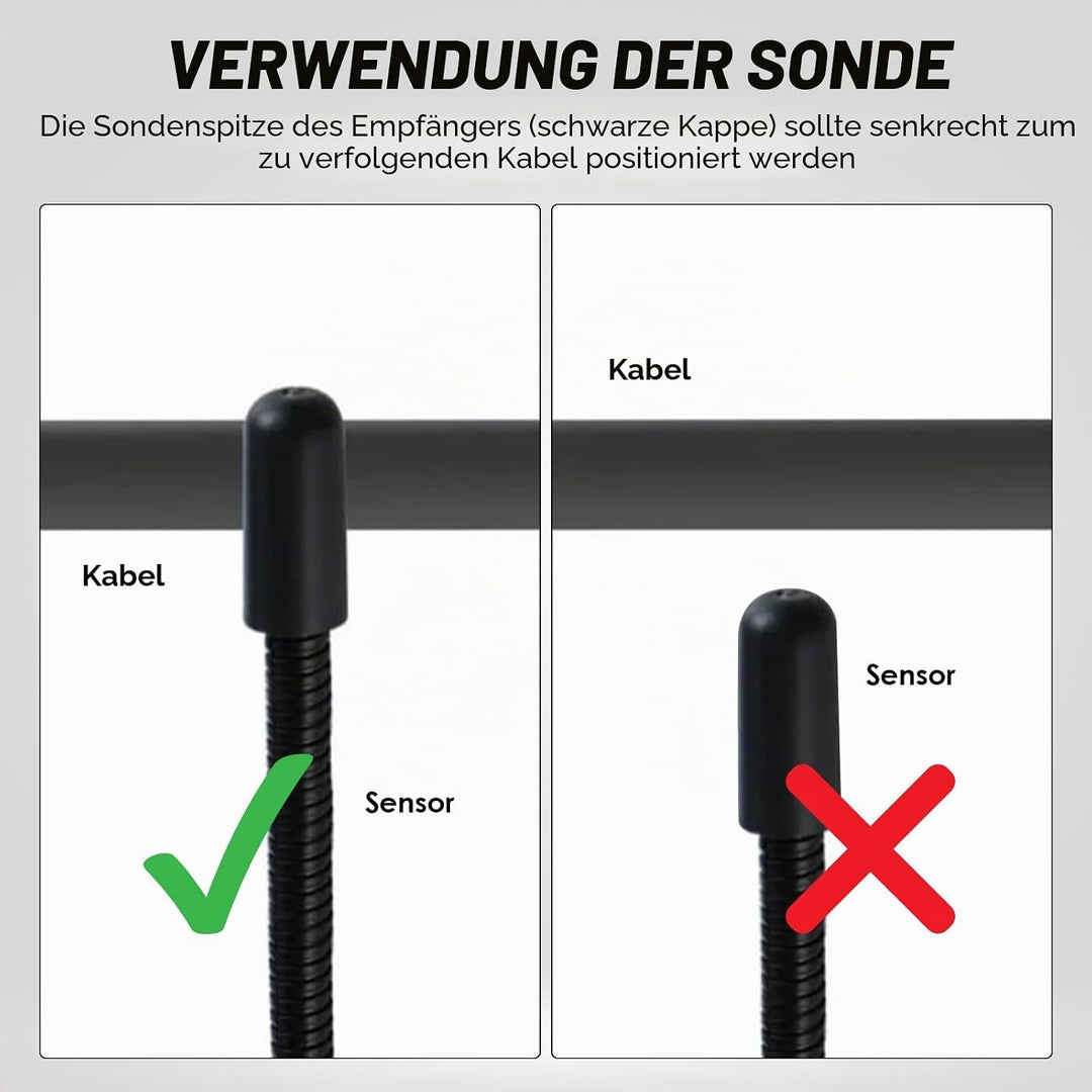 Reparatur-Diagnosewerkzeug. Kabel-Schaltkreis-Draht-Verfolger zur Prüfung und lokalisierung von Kurz