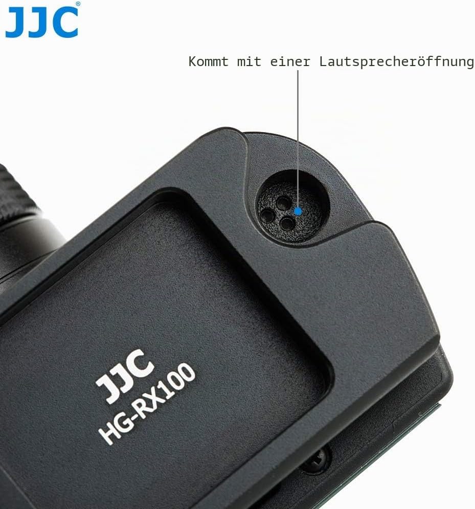 JJC Metall Kamera-Handgriff für Sony RX100VI/ RX100V/ RX100VA/ RX100IV/ RX100III/ RX100II/ RX100 Für