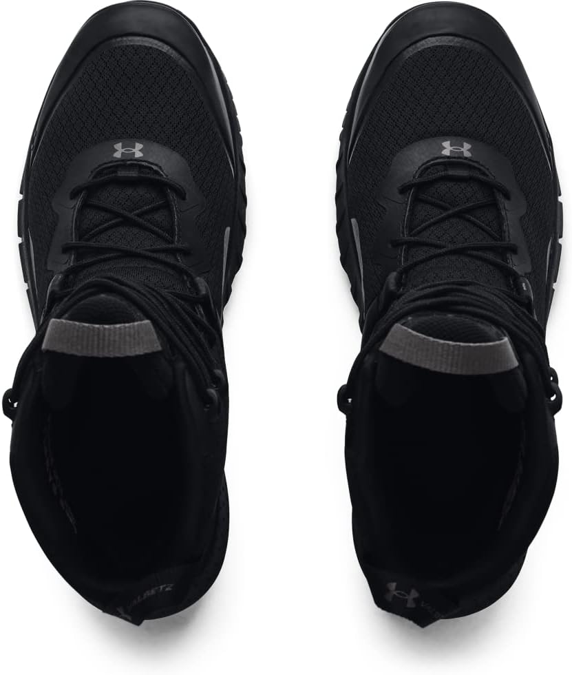 Under Armour Herren Ua Micro G Valsetz Traillaufschuhe 46 EU Black Black Jet Gray, 46 EU Black Black