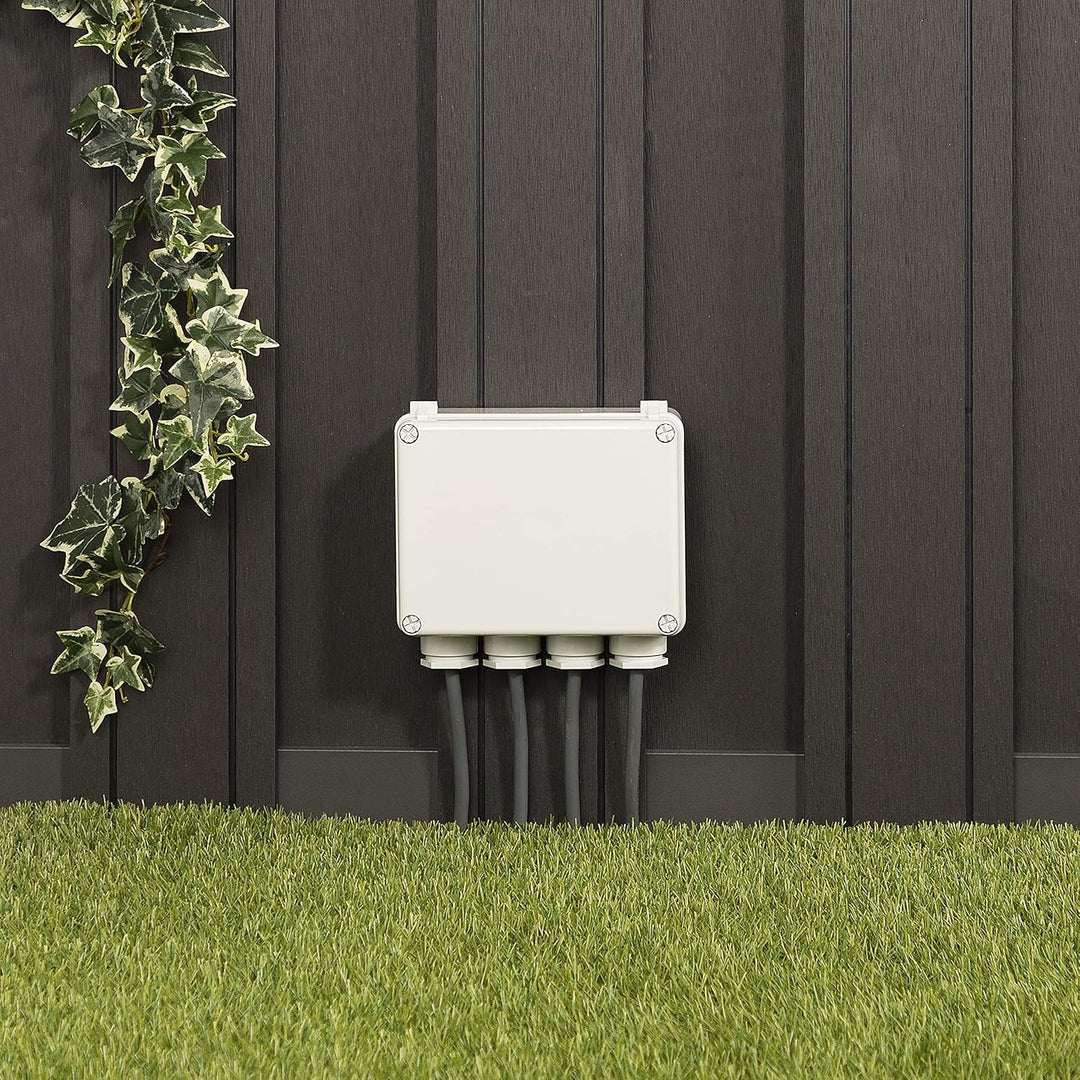 Smartwares Abzweigdose - Plug und Connect - Verteilerdose Freien Garten fur Outdoor Geräte, 3-Kanal