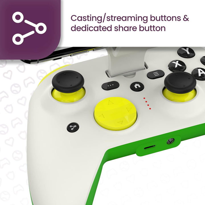 RiotPWR ESL Game Controller für iOS iPhones, kabelgebunden für störungsfreier Spielfluss, Power Pass