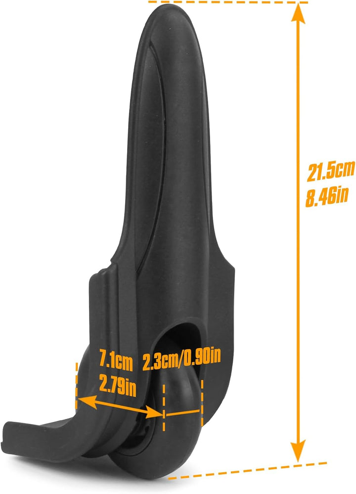 1 Pair Kofferrollen Gepäck Ersatzräder Gummi Koffer Ersatzräder Ersatzrollen(VD031), Vd031