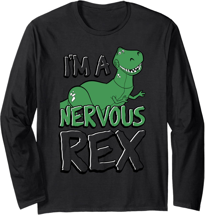 Disney Pixar Toy Story Nervous Rex Langarmshirt
