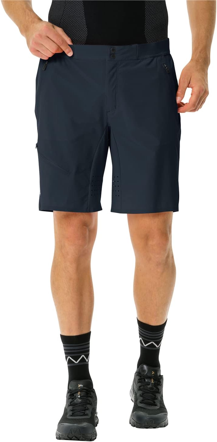 Vaude LW Shorts II Herren Hose 40959 46 Black/Black, 46 Black/Black