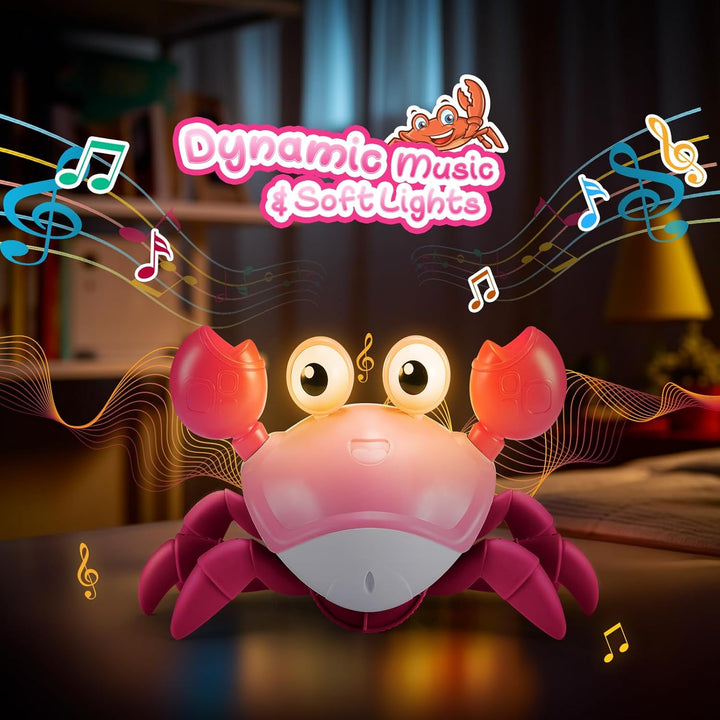 Adeokay Krabbe Baby Spielzeug ab 6 7 8 9 10 Monate, Spielzeug 1 2 3 Jahr Kinderspielzeug ab 1-3 Jahr