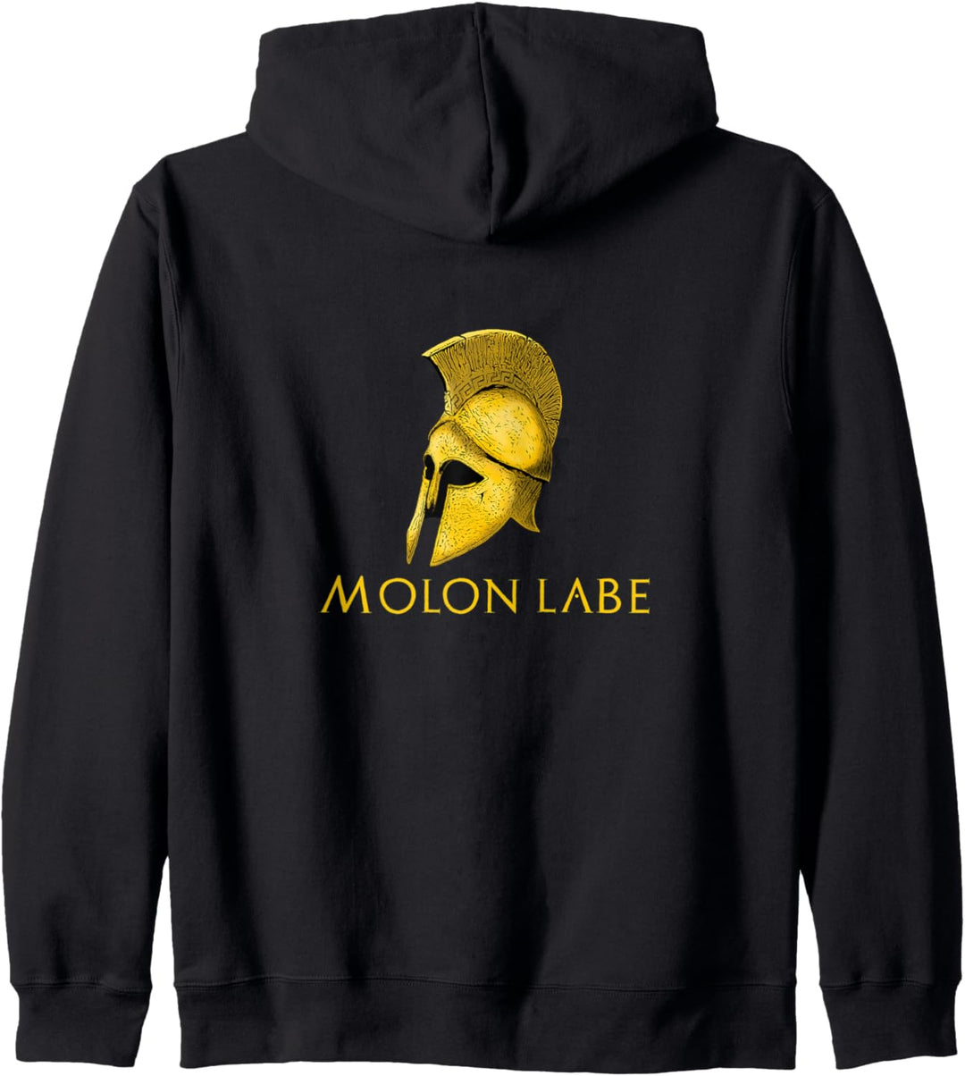 Antike griechische Geschichte - Thermopylae - Molon Labe - Sparta Kapuzenjacke