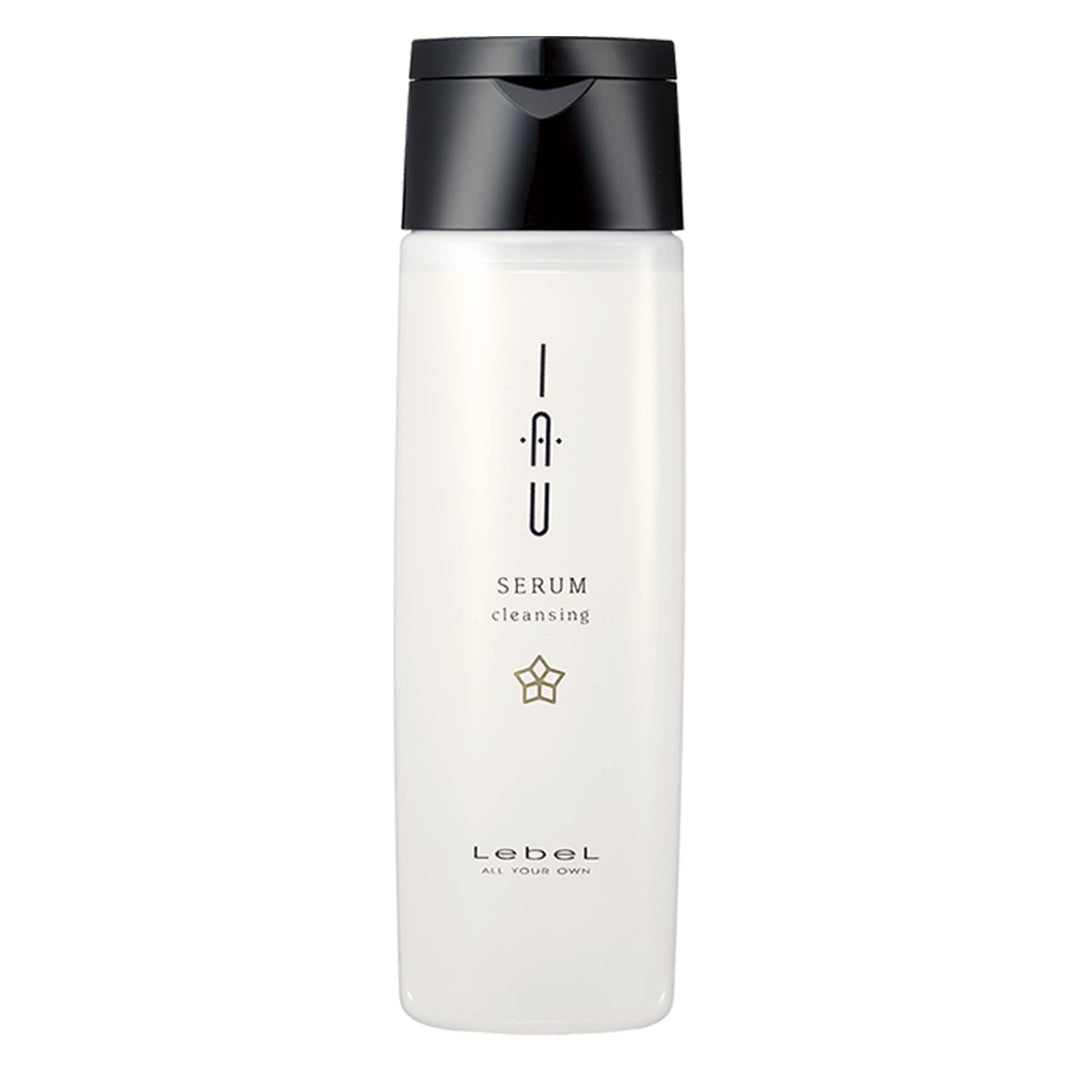 Lebel IAU Serum Cleansing Hair Shampoo 200ml & Lebel IAU Serum Cream 200ml Set (Green Tea Set)