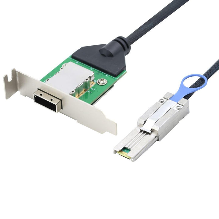 chenyang Mini SAS SFF-8088 auf SFF-8088 26Pin externes Verlängerungsdatenkabel PCBA mit Low Profile