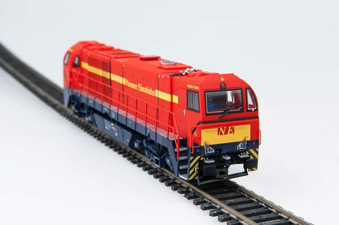 MEHANO 8812 T 277 VOSSLOH G2000 NEUSSER Eisenbahn, Rot