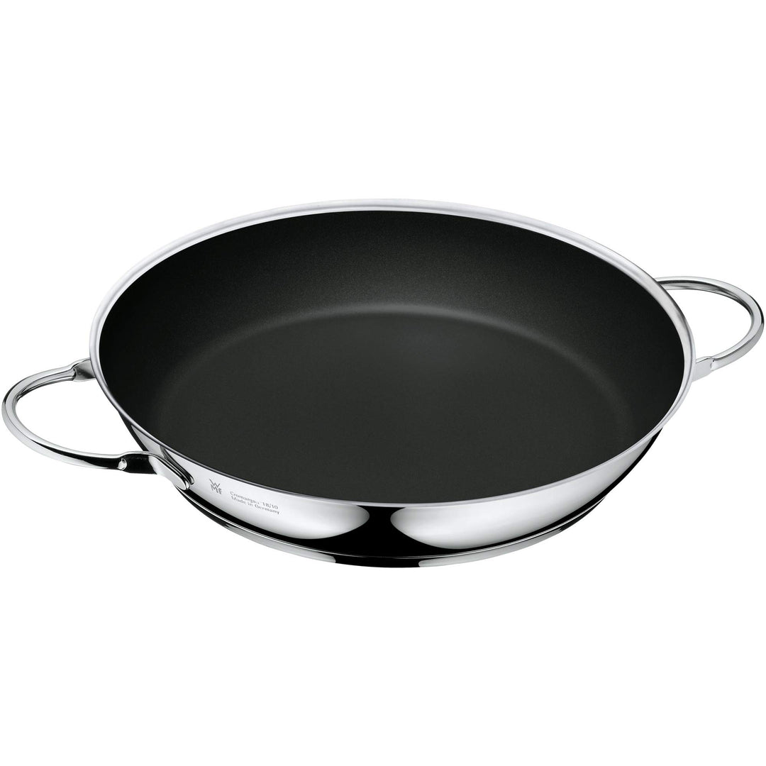 WMF Ceradur Profi Servier-/ Bratpfanne Induktion 28 cm, Cromargan Edelstahl beschichtet, Keramikbesc