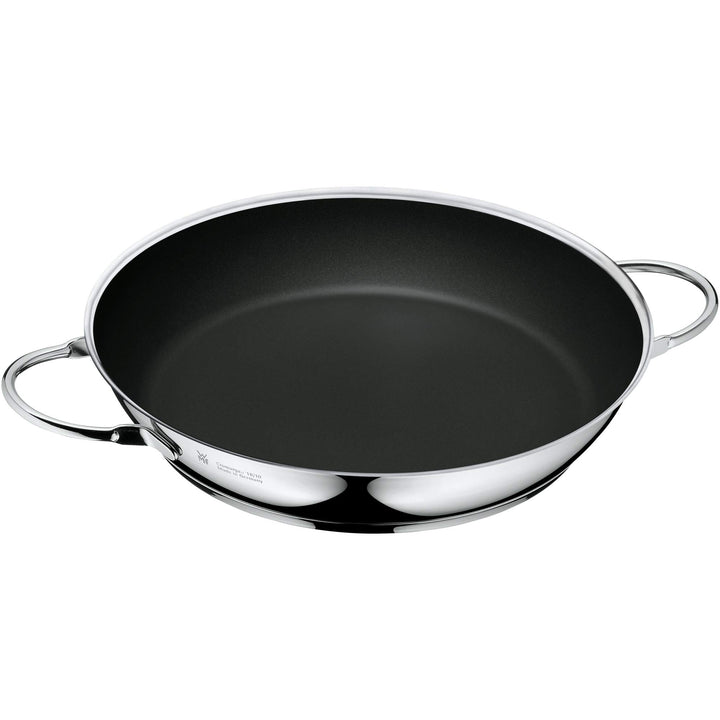 WMF Ceradur Profi Servier-/ Bratpfanne Induktion 28 cm, Cromargan Edelstahl beschichtet, Keramikbesc