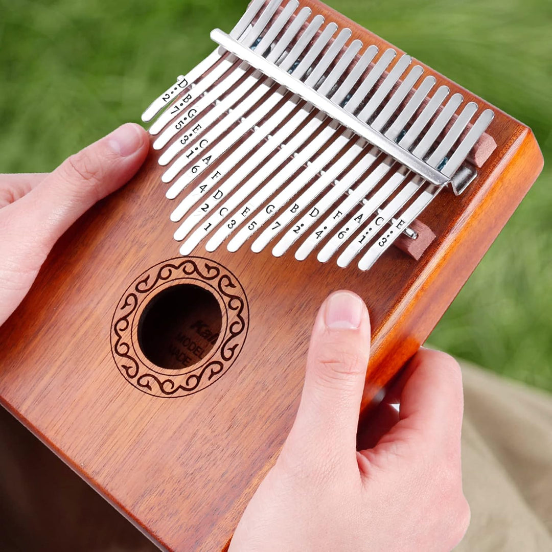 Kalimba 17 Schlüssel, Nabance Daumenklavier Kalimba Professionelles Finger Daumen Piano Karimba Inst