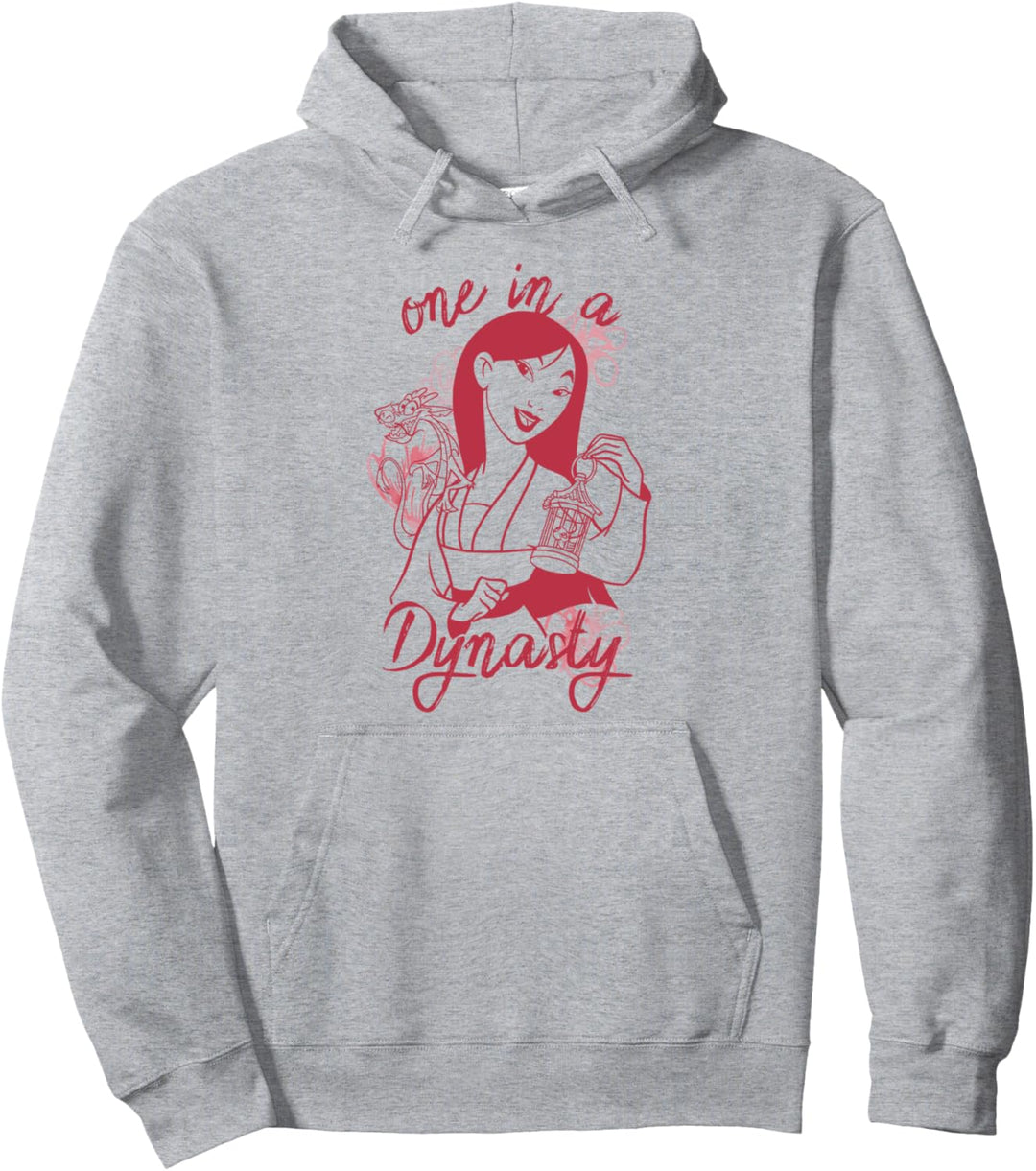 Disney Mulan One In A Dynasty Portrait Pullover Hoodie