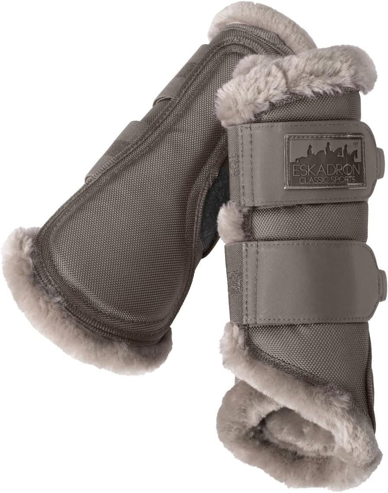 Eskadron Gamaschen FAUXFUR Classic Sports Kollektion Herbst/Winter 2021 S steel grey, S steel grey