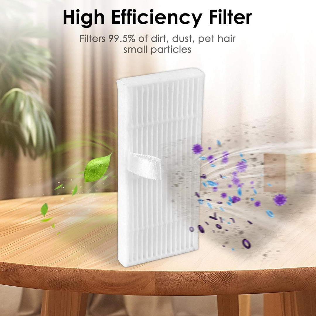 (10 Stück) C20 Omni Ersatz HEPA Filter Zubehör Set für Eufy C20 Omni Saugroboter, Ersatzfilter, Omni