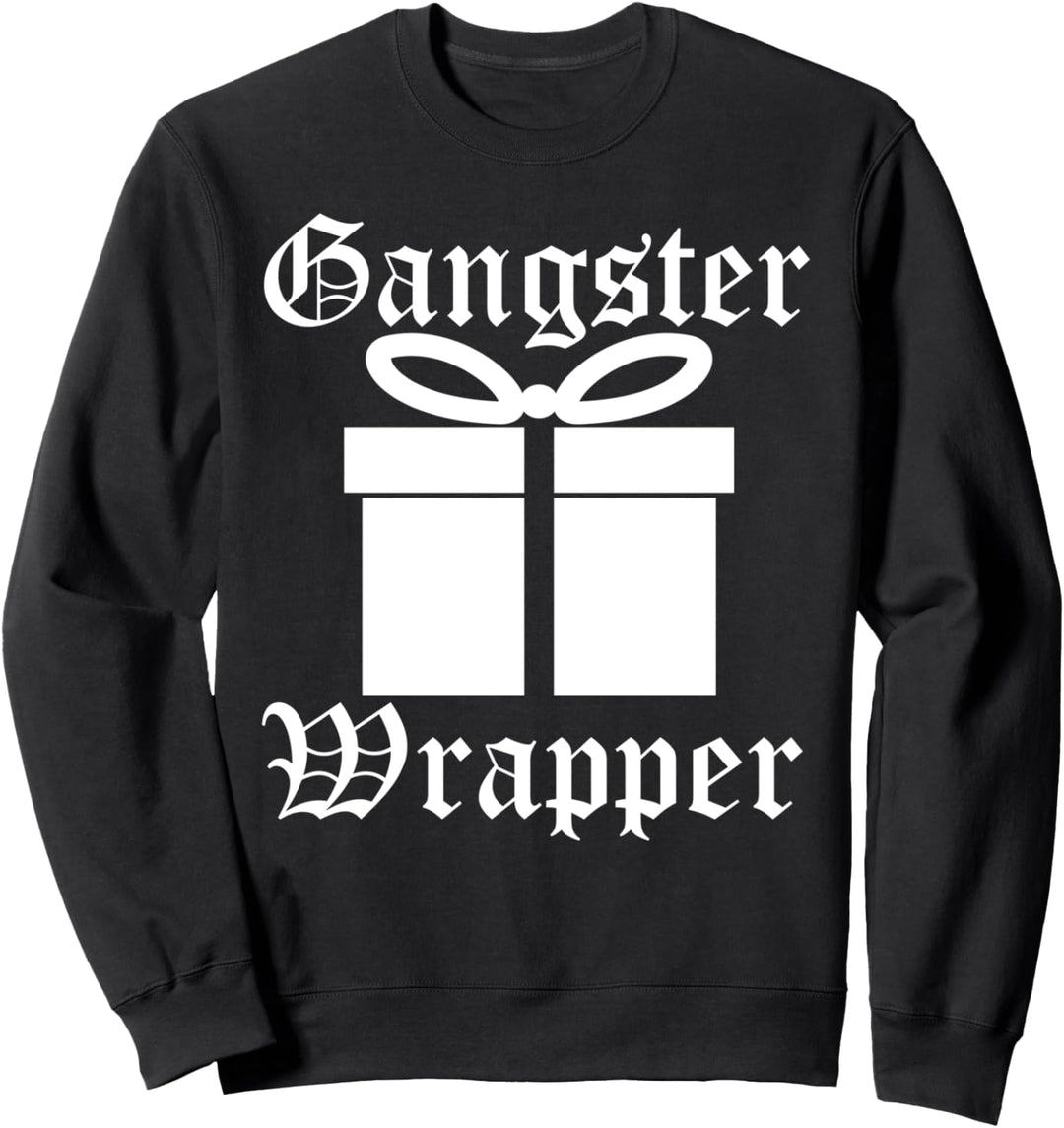 Weihnachten Lustig - Gangster Wrapper Sweatshirt
