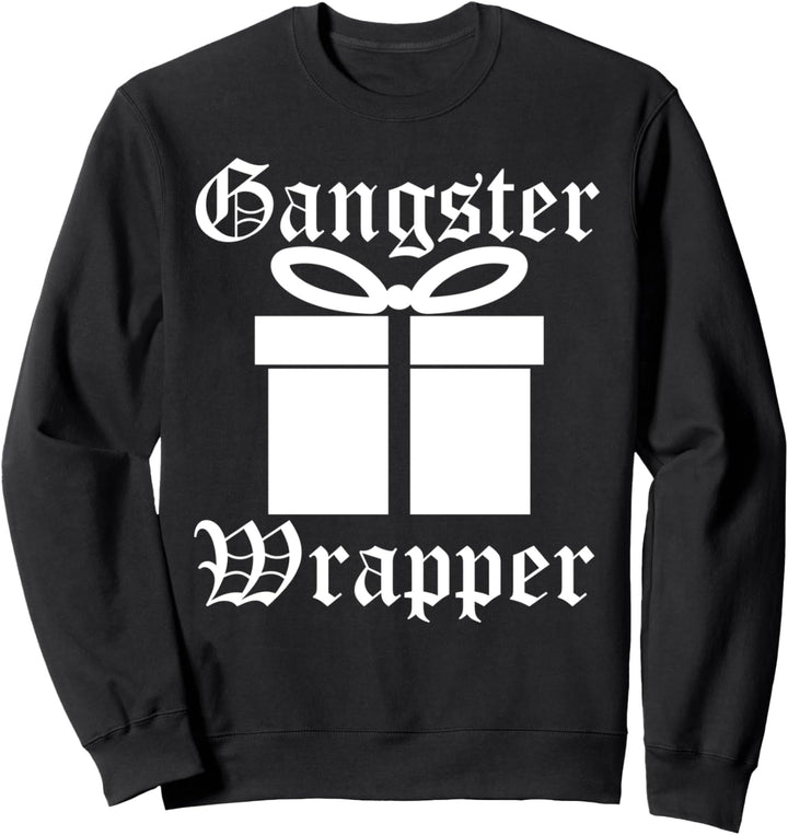 Weihnachten Lustig - Gangster Wrapper Sweatshirt
