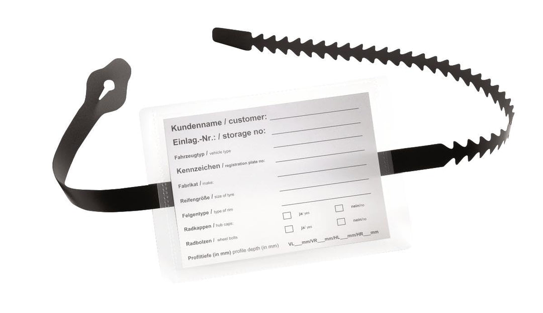 Eichner Rad-/Reifenanhänger 100ST INKL ETIKETTEN - 80CM UMFANG 100 Stück 9219-09