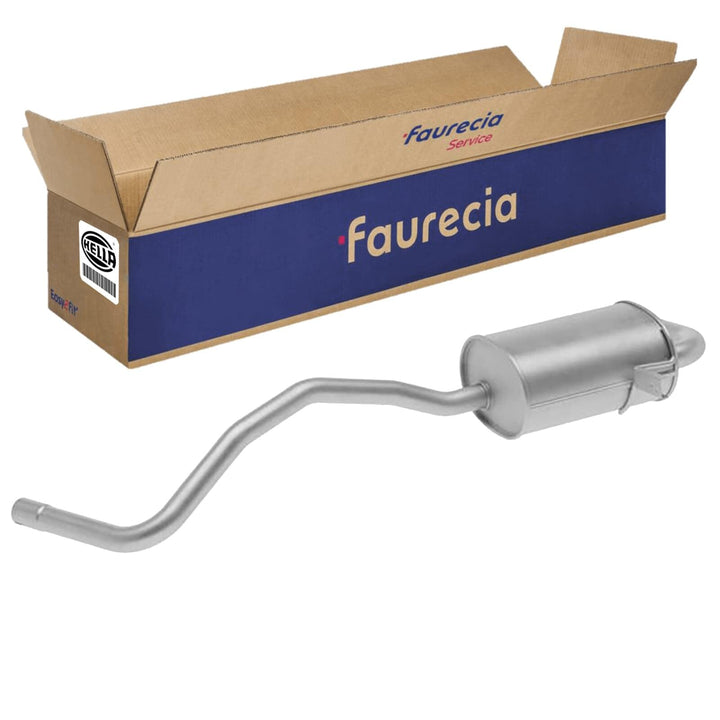 HELLA 8LD 366 034-351 Endschalldämpfer - Easy2Fit® Kit - hinten - zweiteilig - Set mit Anbauteilen