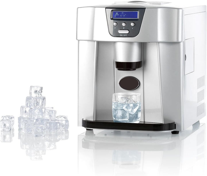 Rosenstein & Söhne Ice Maker: Eiswürfelmaschine EWS-2100 mit Eiswürfelspender (Eiswürfelmaker)