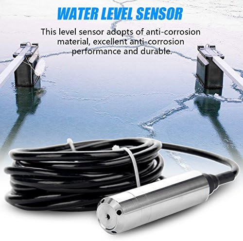 Bewinner Wasserstandssensor, TL231 Flüssigkeitsstandssensor, DC 24V Füllstandsensor 4-20mA Einwurf-F