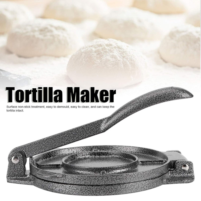 Tortilla-Pressmaschine, 16,5 Cm Durchmesser, Mais-Tortilla-Presse, Aluminiumlegierung, Tortilla-Masc