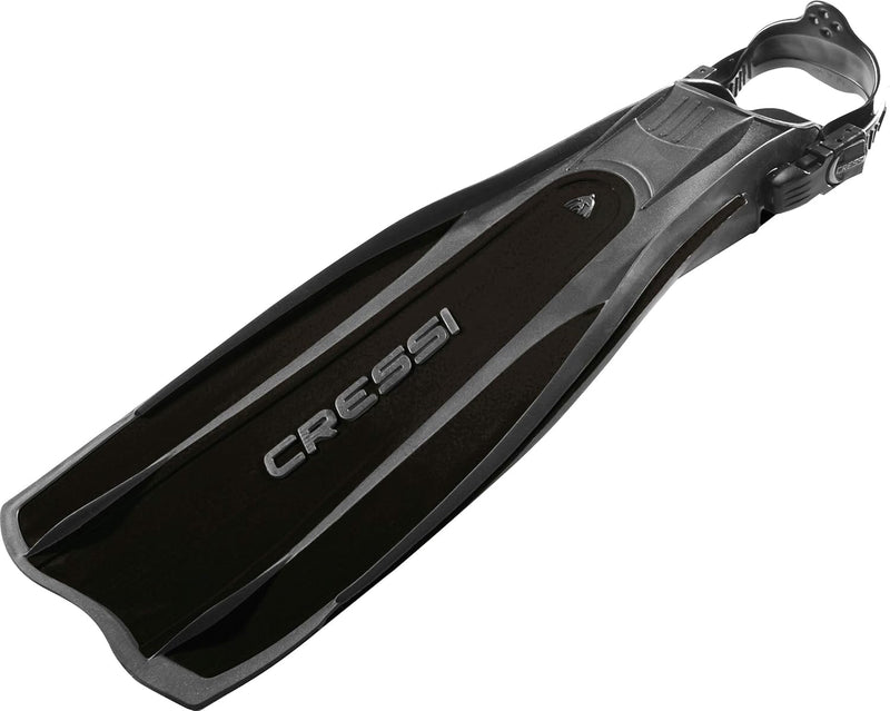 Cressi Pro Light Open Heel Tauchen Flossen XS/S (37/39) Schwarz/Schwarz, XS/S (37/39) Schwarz/Schwar