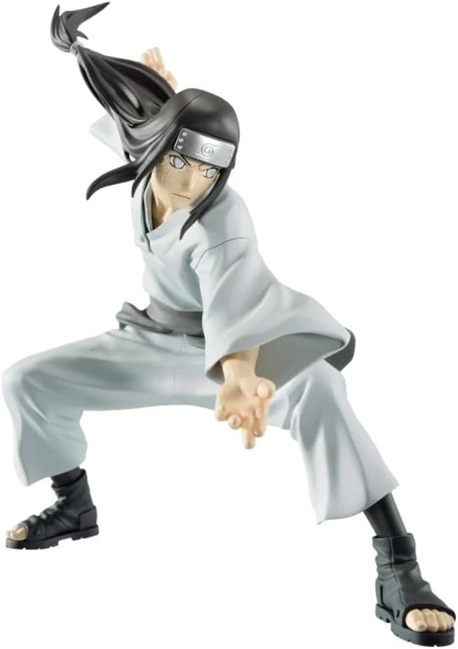 Banpresto Figur Statue Hyuuga Neji Naruto Shippuden - Vibration Stars BP19438 - Höhe 15cm - Mehrfarb