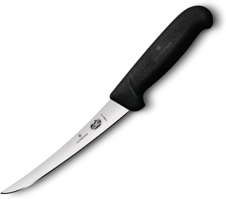 Victorinox Fibrox Kochmesser, Ausbeinmesser, Extra Scharfe Klinge, Rostfreier Stahl, Spülmaschinenge