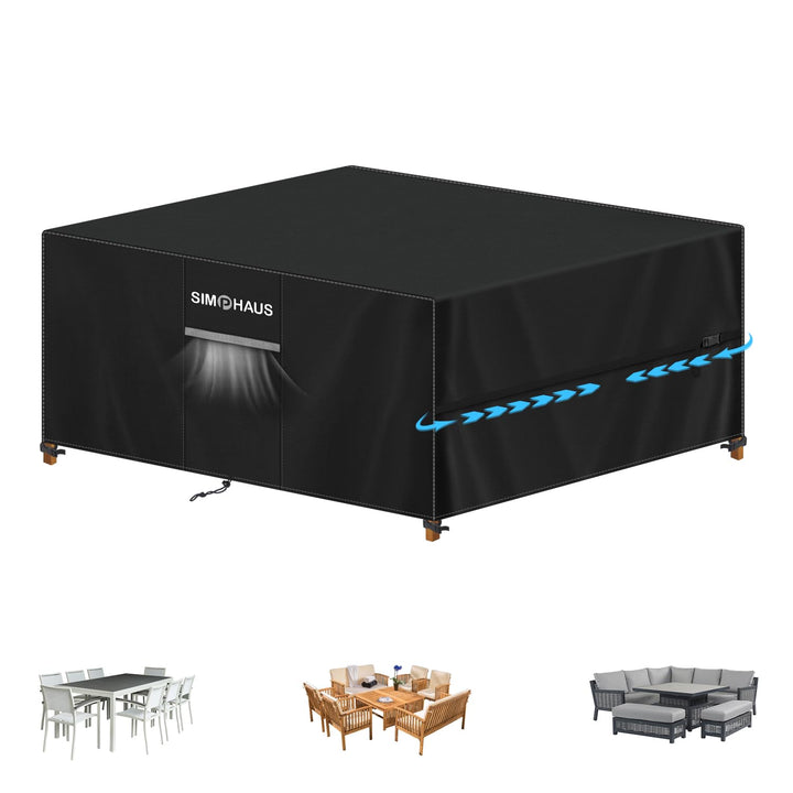 Abdeckung Gartenmöbel Winterfest Abdeckung Loungemöbel Wasserdicht | Abdeckplane Gartenmöbel Gartenl