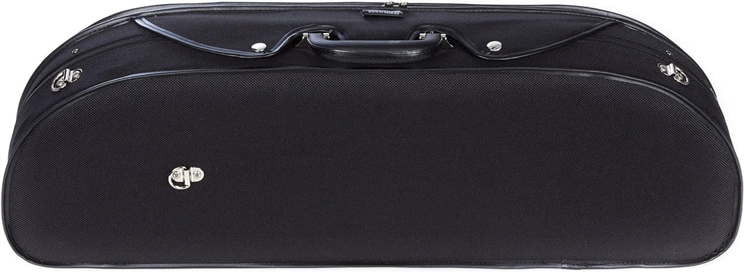 Schaumstoff Geigenkoffer 4/4 Classic Schwarz - Honigfleckenmuster M-case