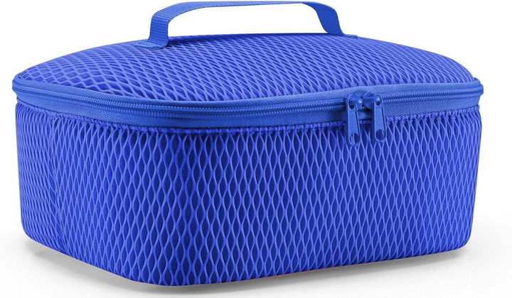 reisenthel coolerbag M Pocket mesh royal Blue – Kühltasche mit Obermaterial aus recycelten PET-Flasc