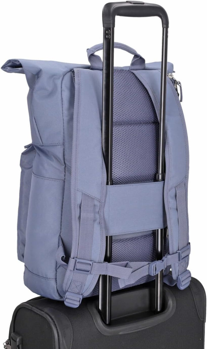 Rucksack Whitney Roll-Up | moderner Tagesrucksack mit Rolltop | gepolstertes Laptopfach (bis 17") |
