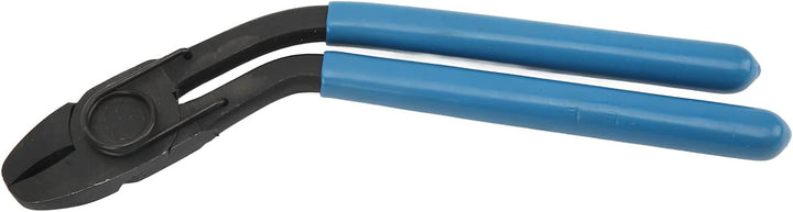angled hog ring pliers,Hog-Ring-Zange,Abgewinkelte Hog-Ring-Zange,Gebogener Kopf,Gebogen,Offen,Abgew