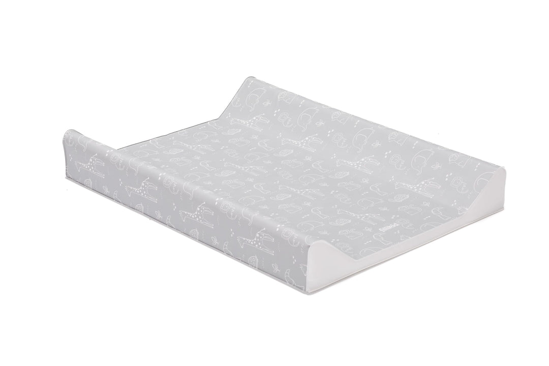 Fillikid Wickelauflage 2-Keil Exklusiv/Wickelmulde 50x65 cm/Wickelunterlage mit abwaschbarer Folienb