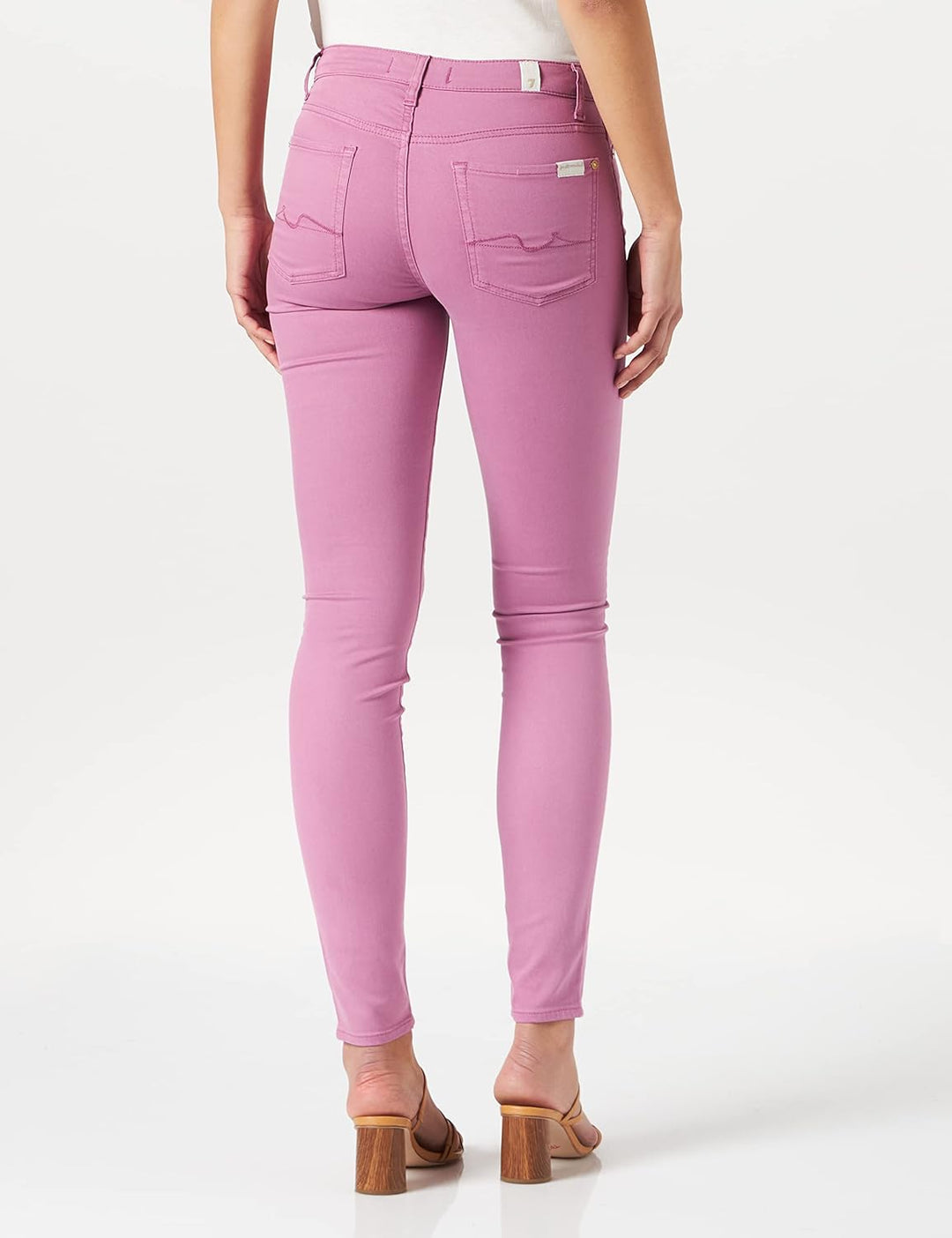 7 For All Mankind Damen Hose 30W Rosa, 30W Rosa