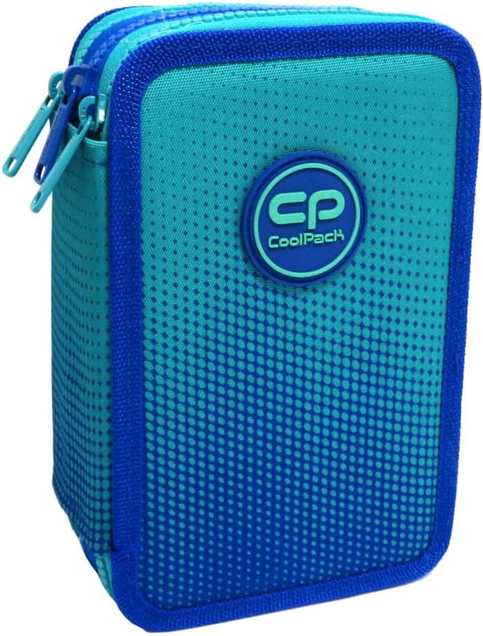 COOLPACK XXL Federtasche Federmappe 3-Fach Schulstiftetui, dreifaches Federmäppchen, Federmäppchen f