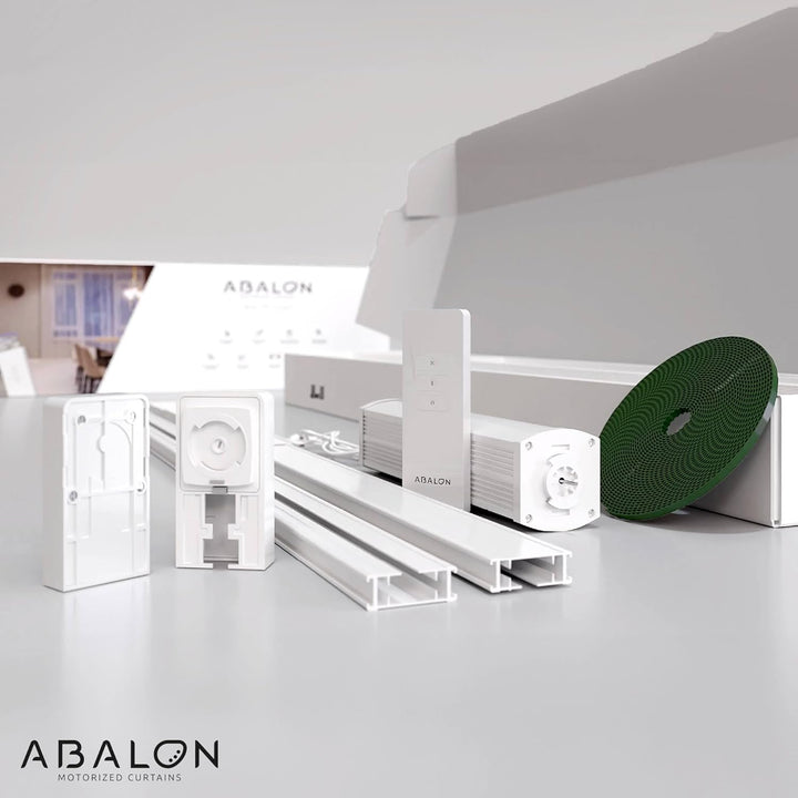 ABALON Elektrische Gardinenschiene, WLAN-Motor, kompatibel mit Alexa, Google Home und der Tuya Smart