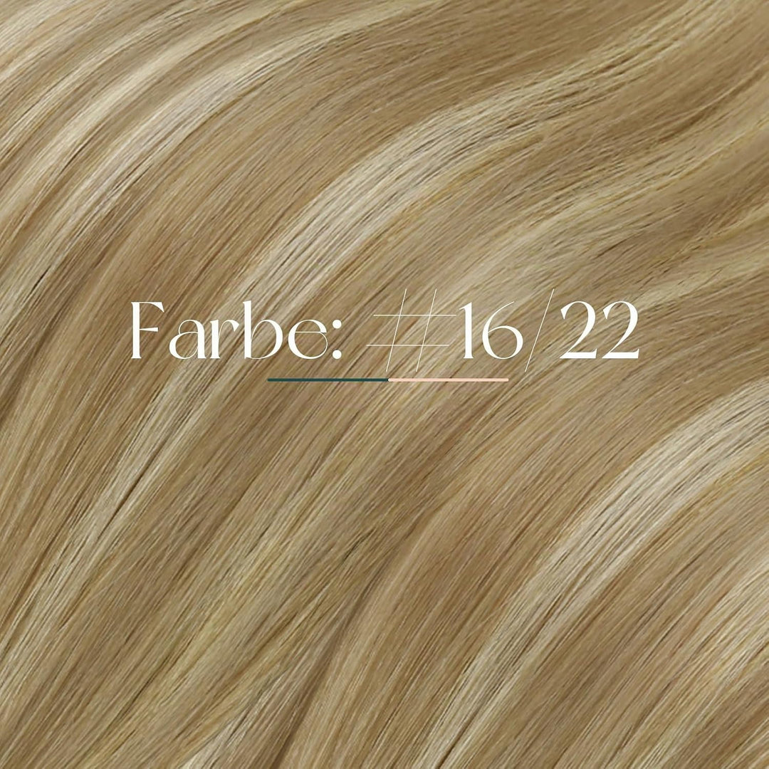 Easyouth Extensions Echthaar Bondings Blond Echthaar Bonding Extensions Haarverlängerungen Aschblond